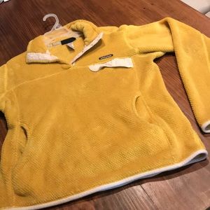 Yellow Patagonia pullover